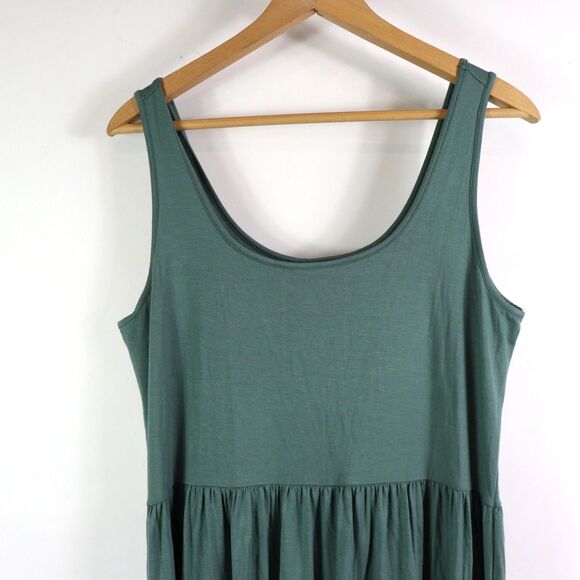 NWT Gap Fit and Flare Tank Midi Dress L - Picture 3 of 7